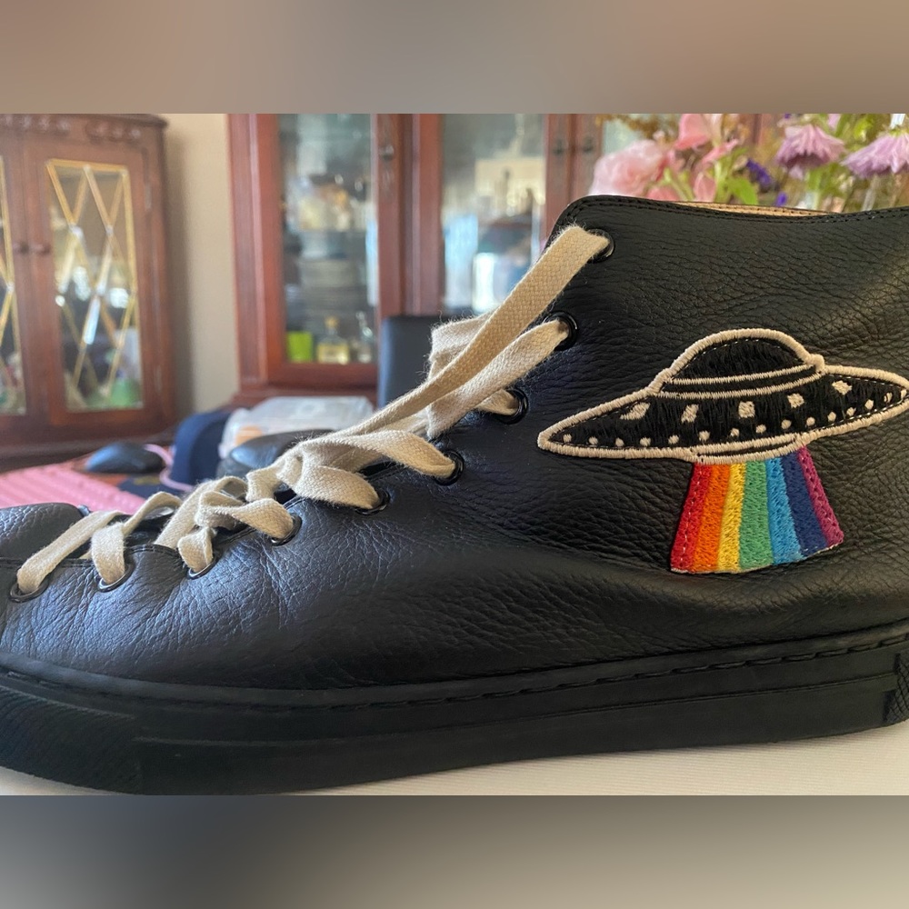 Size 11 Gucci High Top Sneakers